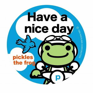 ������̃s�N���X �X�e�b�J�[ Have a nice day�� (��)���m�}�[�N���쏊