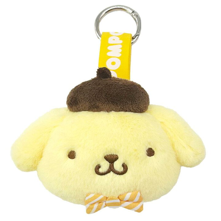 楽天市場】フェイスタグマスコット ポムポムプリン キーホルダー 