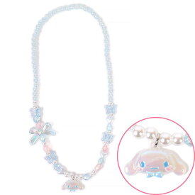 シナモロール ネックレス キラキラビーズ アクセサリー 可愛い おしゃれ サンリオ sanrio キャラクター