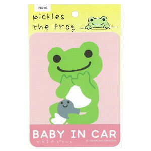 ������̃s�N���X �X�e�b�J�[ BABY IN CAR (��)���m�}�[�N���쏊