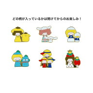 mizutamaxサンリオキャラクターズ ピンバッジ 全6種の内どれか1個 イエロー キャラクター サンリオ sanrio