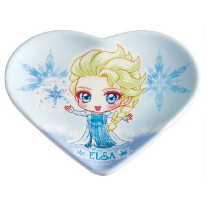 アナと雪の女王 メラミンミニプレート (ハート) 小皿 エルサ中川翔子 スケーター