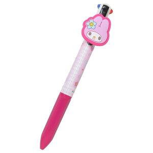 マイメロディ マスコット付き4色ボールペン カオハナマイメロ