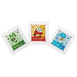 ポケットモンスター おしぼりタオル 3枚セット ポケモン (バルデアの3匹) スケーター