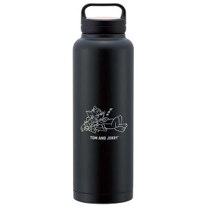 トムとジェリー ステンレス マグボトル 水筒 1.5L 保温 保冷 大容量 スクリュー ハンドル付マグボトル 1500ml おひるね スケーター