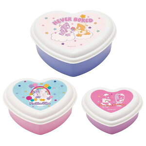 PAxA RۓqӂƃV[e 3 Zbg q ٓ ` (n[g) Care Bears XP[^[