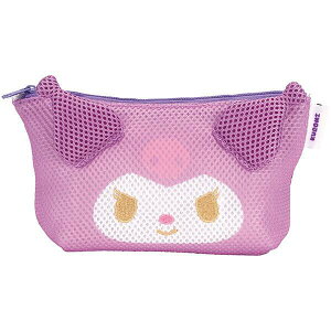 クロミ メッシュ生地ポーチ 化粧ポーチ まるごと洗える 洗濯機 軽い 小物入れ スケーター