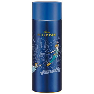 ピーター・パン 水筒 350ml マグボトル 保温 保冷 超軽量 コンパクト ステンレス キャラクター スケーター
