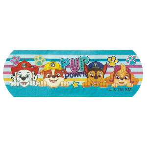 パウ・パトロール 伸びるばんそうこう M 20枚入 絆創膏 子供 子ども キッズ キャラクター スケーター