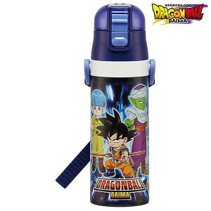 ドラゴンボール 水筒 マグボトル 470ml 超軽量 ロック付 ワンプッシュダイレクトステンレスボトル DAIMA スケーター