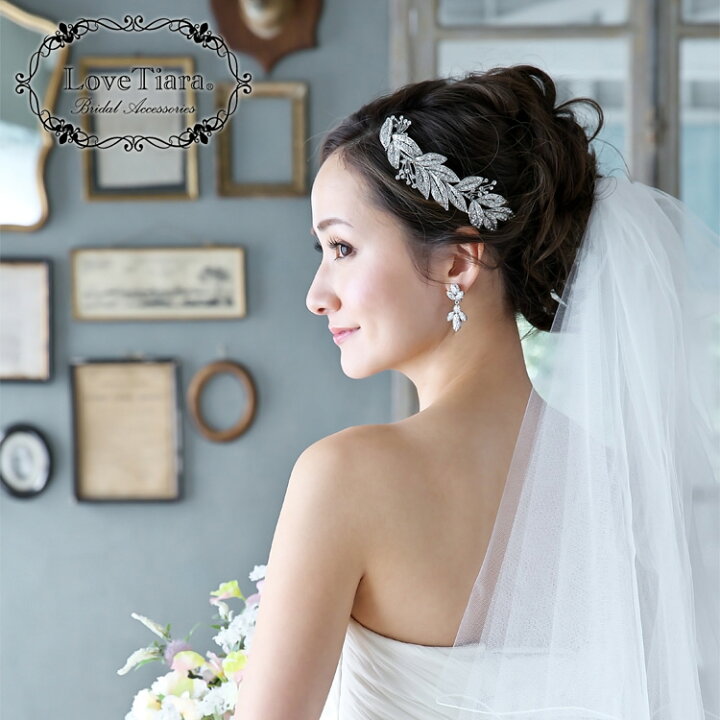 楽天市場】ヘッドドレス 【リーフ】｜ ビジュー コーム ボタニカル  