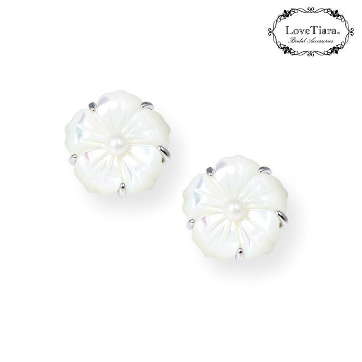 楽天市場】白蝶貝 パールネックレス ＆イヤリング / ピアス セット 