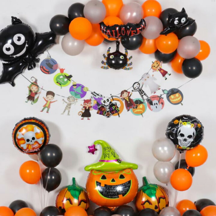 楽天市場】【選べる10セット】ハロウィン バルーン 風船 ハロウィン 