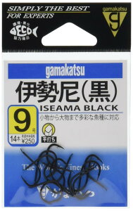 がまかつ(Gamakatsu) 伊勢尼(黒) 9号