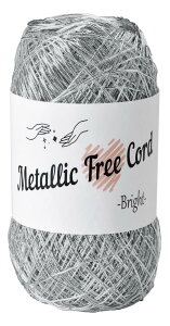 �^�J�M�@�� Panami ���^���b�N �t���[ �R�[�h �u���C�g (Metallic Free Cord Bright) COL. 700 �V���o�[ ��40g ��160m