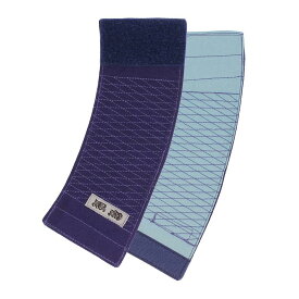 おたふく手袋(Otafuku Glove)ボディタフネス おたふく手袋 手甲 黒鳶 綿100% 4型 マジックタイプ JW-901 ネイビー フリー