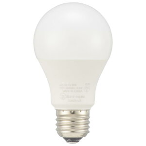 �I�[��(OHM) LED�d�� E26 60�`���� ���́E���ÃZ���T�[�t �����F�bLDA7D-G-MW 06-5584 �I�[���d�@