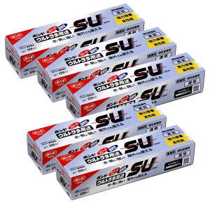 コニシ(KONISHI) ボンド ウルトラ多用途S・U クリヤー 120ml #04593 5本入り 超強力接着剤 業務用 弾性接着 多用途 透明 強力接着 高性能 屋内 屋外 スピード