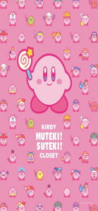 GXJC(ENSKY) ̃J[rB KIRBY MUTEKI! SUTEKI! CLOSET 26×38cm WO\[pY 300s[X JIGSAW PUZZLE 300-1722