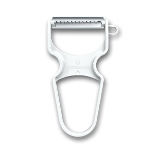 VICTORINOX(ビクトリノックス) RAPIDピーラー 千切り 芽取り付きの皮むき器 10.9cm 千切り ホワイト 柔らかい果物の皮むきから硬い食材まで使える 6.0934