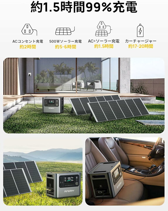 楽天市場】【防災対策クーポン利用で102,410円】aferiy Haven2400 p210 