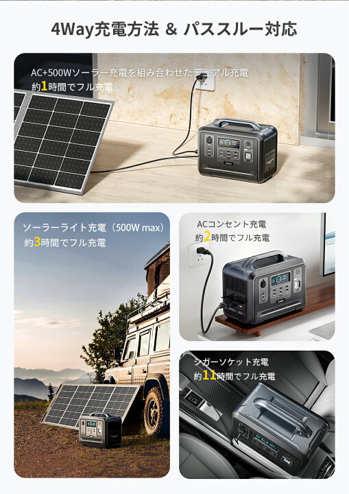 楽天市場】AFERIY ポータブル電源 リン酸鉄 1200W 1248Wh リン酸鉄 UPS 