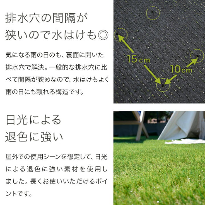 楽天市場 シリーズ累計出荷台数3万台突破 人工芝 ロール ロールマット 人工芝ロール ロールタイプ ベランダ 2m 10m リアル人工芝 芝生マット 人工 芝生 人工芝生 屋上緑化 ガーデン ガーデニング バルコニー テラス 庭 新生活 Lowya ロウヤ 楽天市場店