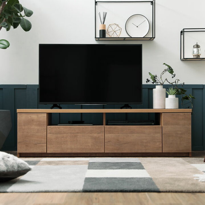 楽天市場】テレビ台 テレビボード 160 おしゃれ 完成品 タップ収納 