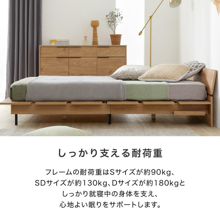 楽天市場】[エントリーでポイント5倍! 12/12 10:00-12/26 9:59] ベッド 
