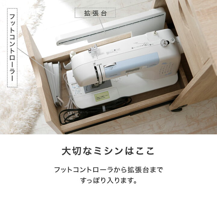 楽天市場】ミシン台 作業台 折りたたみ デスク 折り畳みデスク 