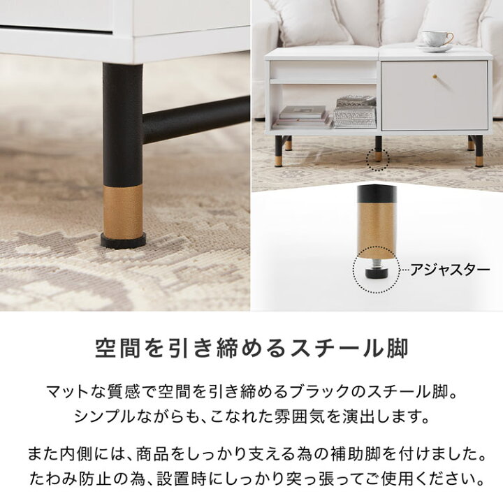 楽天市場】ドレッサーローテーブル テーブル ロータイプ 鏡台 収納 