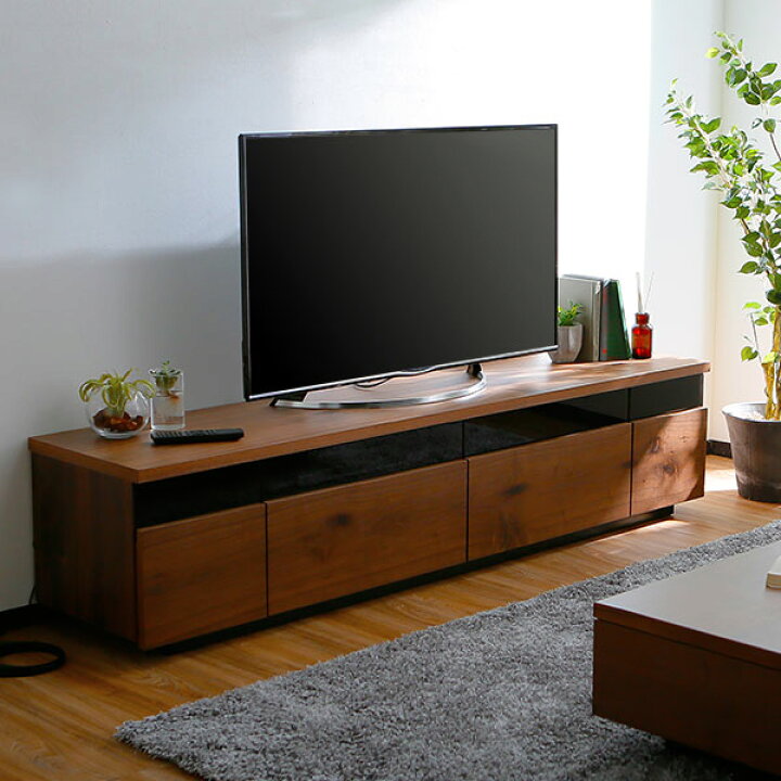 楽天市場】テレビ台 200cm 国産 完成品 テレビボード パソコン台 