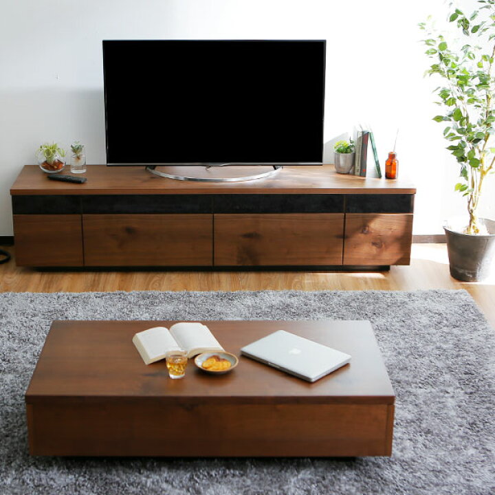 楽天市場】テレビ台 200cm 国産 完成品 テレビボード パソコン台 