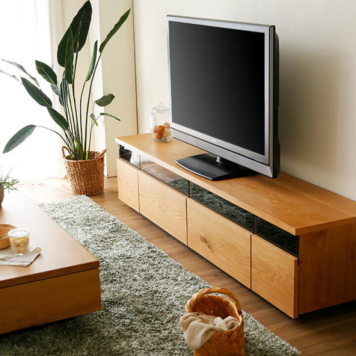 楽天市場】テレビ台 200cm 国産 完成品 テレビボード パソコン台 