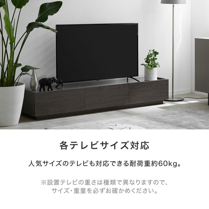 楽天市場】テレビ台 テレビボード 180cm TVボード 白 ホワイト 収納棚 