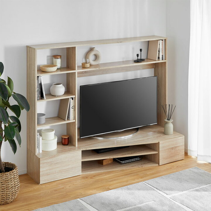 楽天市場】テレビ台 コーナー コーナータイプ 180cm 50インチ 50型 