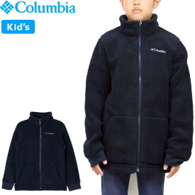 【SALE】Columbia コロンビア AB0083 RUGGED RIDGE II SHERPA FULL ZIP ラゲッドリッジ II シェルパ フルジップ キッズ ボア フリース ジャケット アウトドア キャンプ ジュニア 男の子 女の子 子供服 防寒 保温 110～155cm 4カラー 国内正規 2023AW 20%OFF