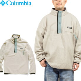 【SALE】Columbia コロンビア AM0371 HELVETIA HALF SNAP FLEECE ヘルベチアハーフスナップフリース ジャケット プルオーバー ボア シェルパ 防寒 保温 軽量 アウター トップス アウトドア メンズ レディース 5カラー 国内正規 2023AW 30%OFF