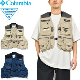 【SALE】Columbia コロンビア FM1441 HENRY'S FORK V VEST ヘンリーズフォークVベスト フィッシングベスト ジャケット PFG 釣り 撥水 ベスト アウター アウトドア メンズ レディース 2カラー 国内正規 2024SS 10%OFF