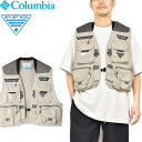 【SALE】Columbia コロンビア FM4617 HENRYS FORK VI VEST ヘンリーフォークVIベスト フィッシングベスト ジャケット PFG 釣り 撥水 ベスト アウター アウトドア メンズ レディース 160 フォッシル 国内正規 2025SS 10%OFF