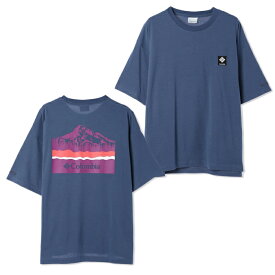 【SALE】Columbia コロンビア PM0920 COLD BAY DASH SHORT SLEEVE TEE コールドベイダッシュショートスリーブTシャツ 接触冷感 吸水速乾 プリント UPF30 紫外線カット アウトドア キャンプ ストリート スポーツ メンズ レディース 4カラー 国内正規 2023SS 20％OFF