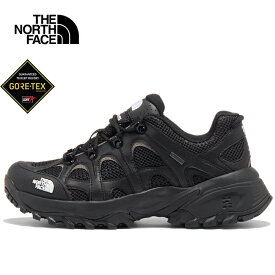 【SALE】THE NORTH FACE ザ・ノース・フェイス NF02541 HEDGEHOG RVST GORE-TEX ヘッジホッグRVSTゴアテックス スニーカー シューズ トレイル トレッキング ビブラム VIBRAM 防水 靴 アウトドア メンズ レディース TNFブラック×TNFホワイト 国内正規 2025SS 10%OFF