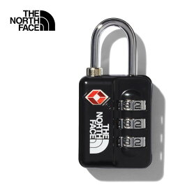 THE NORTH FACE ザ ノースフェイス NN32113 TNF TSA LOCK TNF TSAロック 南京錠 ダイヤル式 3桁 暗証番号 カギ 鍵 海外 旅行 空港 検査 盗難防止 スーツケース キャリーケース アウトドア トラベル K ブラック 国内正規 2024SS