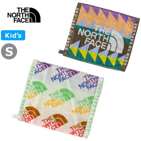 THE NORTH FACE ザ・ノース・フェイス NNB22220 MT.RAINBOW TOWEL S(ベビー) マウンテンレインボータオルS オーガニックコットン ハンドタオル ハンカチ スタイ 小型 抗菌 今治 日本製 アウトドア キッズ ベビー 用品 2カラー 国内正規 2026SS