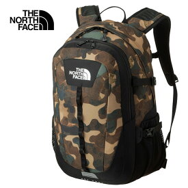 【SALE】THE NORTH FACE ザ ノースフェイス NM72302 HOT SHOT ホットショット 27L リュック バックパック デイパック バッグ カモ 迷彩 総柄 PC収納 中型 定番 登山 トレッキング アウトドア メンズ レディース 5カラー 国内正規 2024SS 10%OFF