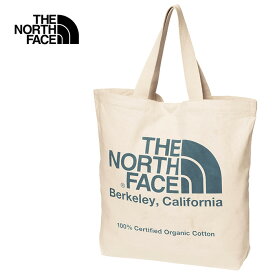 THE NORTH FACE ザ ノースフェイス NM82385 ORGANIC COTTON TOTE オーガニックコットントート バッグ エコバッグ ショッピング 大型 手提げ カバン アウトドア メンズ レディース 6カラー 国内正規 2024SS