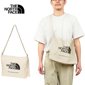 THE NORTH FACE ザ ノースフェイス NM82387 ORGANIC COTTON MUSETTE オーガニックコットンミュゼット バッグ ショルダー サコッシュ 小型 ポーチ エコ 肩掛け アウトドア メンズ レディース 6カラー 国内正規 2024SS