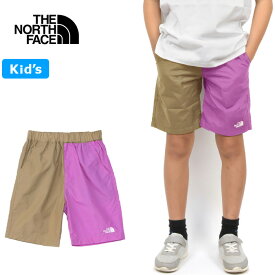 THE NORTH FACE ザ ノースフェイス NBJ42430 CLASS V SHORT(キッズ) クラスファイブショート ショートパンツ 100cm～150cm ハーフパンツ ナイロン ショーツ 撥水 速乾 アウトドア ジュニア ボーイズ ガールズ 男の子 女の子 子供服 4カラー 国内正規 2024SS