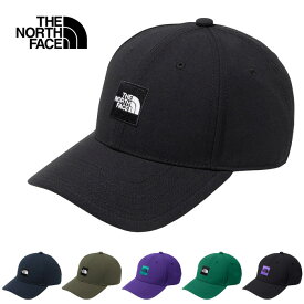 THE NORTH FACE ザ ノースフェイス NN02334 SQUARE LOGO CAP スクエアロゴキャップ ボックスロゴ ベースボール キャップ UVカット 日よけ 定番 帽子 アウトドア メンズ レディース 6カラー 国内正規 2024SS