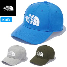 【SALE】THE NORTH FACE ザ ノースフェイス NNJ02304 KIDS' TNF LOGO CAP キッズ TNFロゴキャップ ベースボール 日よけ 定番 キャップ ハット 帽子 アウトドア ジュニア ボーイズ ガールズ 男の子 女の子 子供服 3カラー 国内正規 2023SS 10%OFF